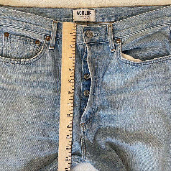 AGOLDE Riley High Rise Straight Crop Size 29 - Picture 10 of 12